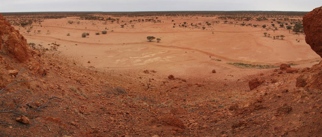 The Murchison Radio-astronomy Observatory before the construction of telescopes, taken in 2010. Credit: Photography by Paul Bourke and Jonathan Knispel. Supported by WASP (UWA), iVEC, ICRAR, and CSIRO.