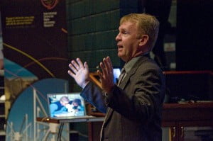 Dr Andy Thomas during a visit to ICRAR's Curtin University node.