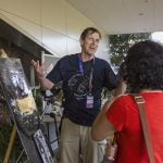 Learning about the night sky at Astrofest.