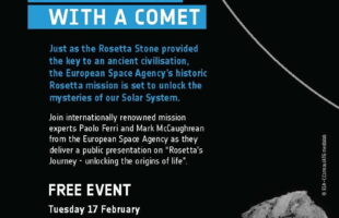 Public Lecture: Rosetta’s journey – Unlocking the origins of life
