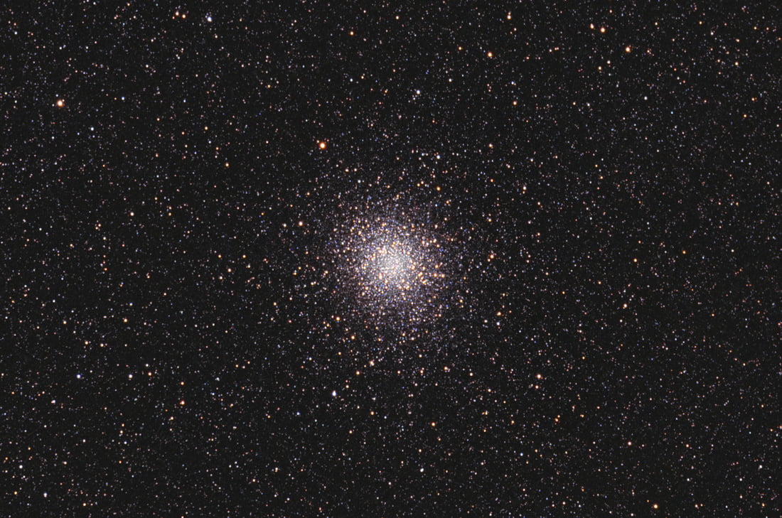 The globular cluster M22 which has been found to unusually host two black holes. Image Credit: Hunter Wilson. 