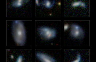 MONSTER GALAXIES GAIN WEIGHT BY EATING SMALLER NEIGHBOURS