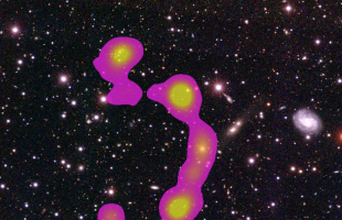 Writing their name in the stars: citizen scientists discover huge galaxy cluster