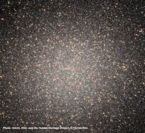 An image of Globular Cluster, Omega Centauri captured by the Hubble Space Telescope. Image Credit: NASA, ESA, and the Hubble Heritage Project (STScI/AURA).