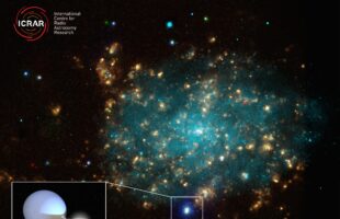Scientists spot jets from supermassive black hole snacking on a star