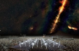 Australian desert telescope views sky in radio technicolour