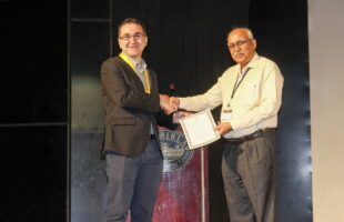 Dr Luca Cortese awarded the Bappu Gold Medal