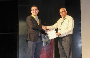 Dr Luca Cortese awarded the Bappu Gold Medal