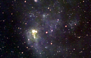 Telescope maps cosmic rays in Large and Small Magellanic Clouds