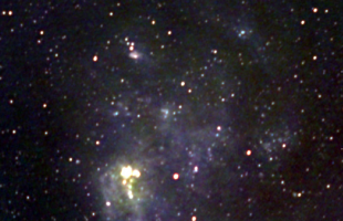 Telescope maps cosmic rays in Large and Small Magellanic Clouds