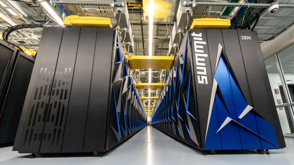 Summit — Oak Ridge National Laboratory’s 200 petaflop supercomputer. Credit: Oak Ridge National Laboratory.