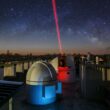 Ground-to-space laser science and communications
