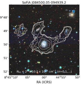 Merrkat HI observation of a galaxy group