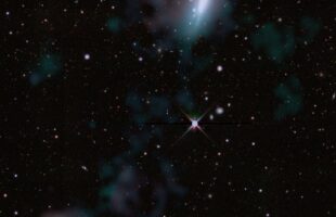 Dwarf galaxies linked by massive intergalactic gas bridge